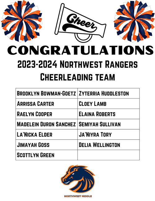 2023-24 NMS Cheer 